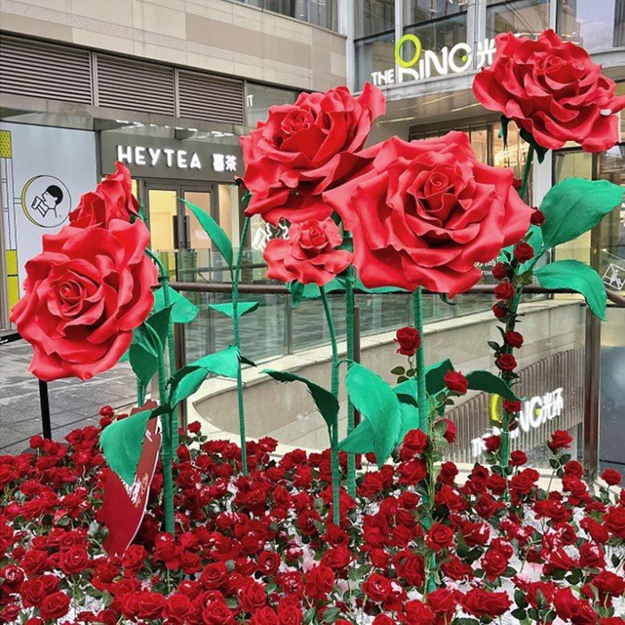 modern paper flowers